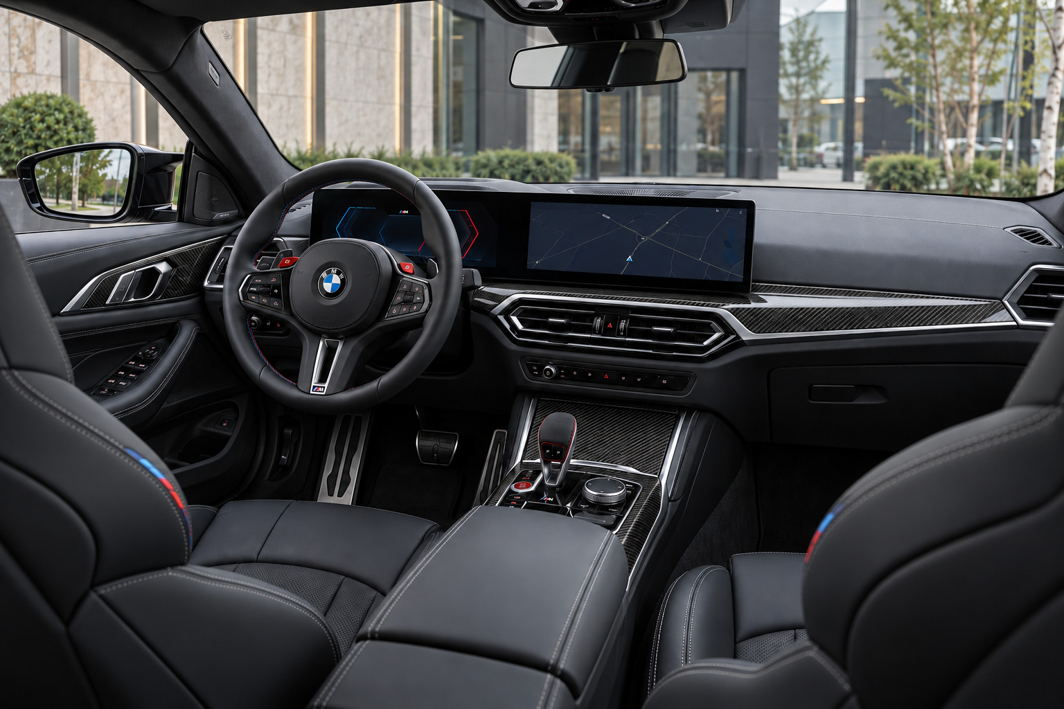BMW M4 Competition xDrive — cockpit