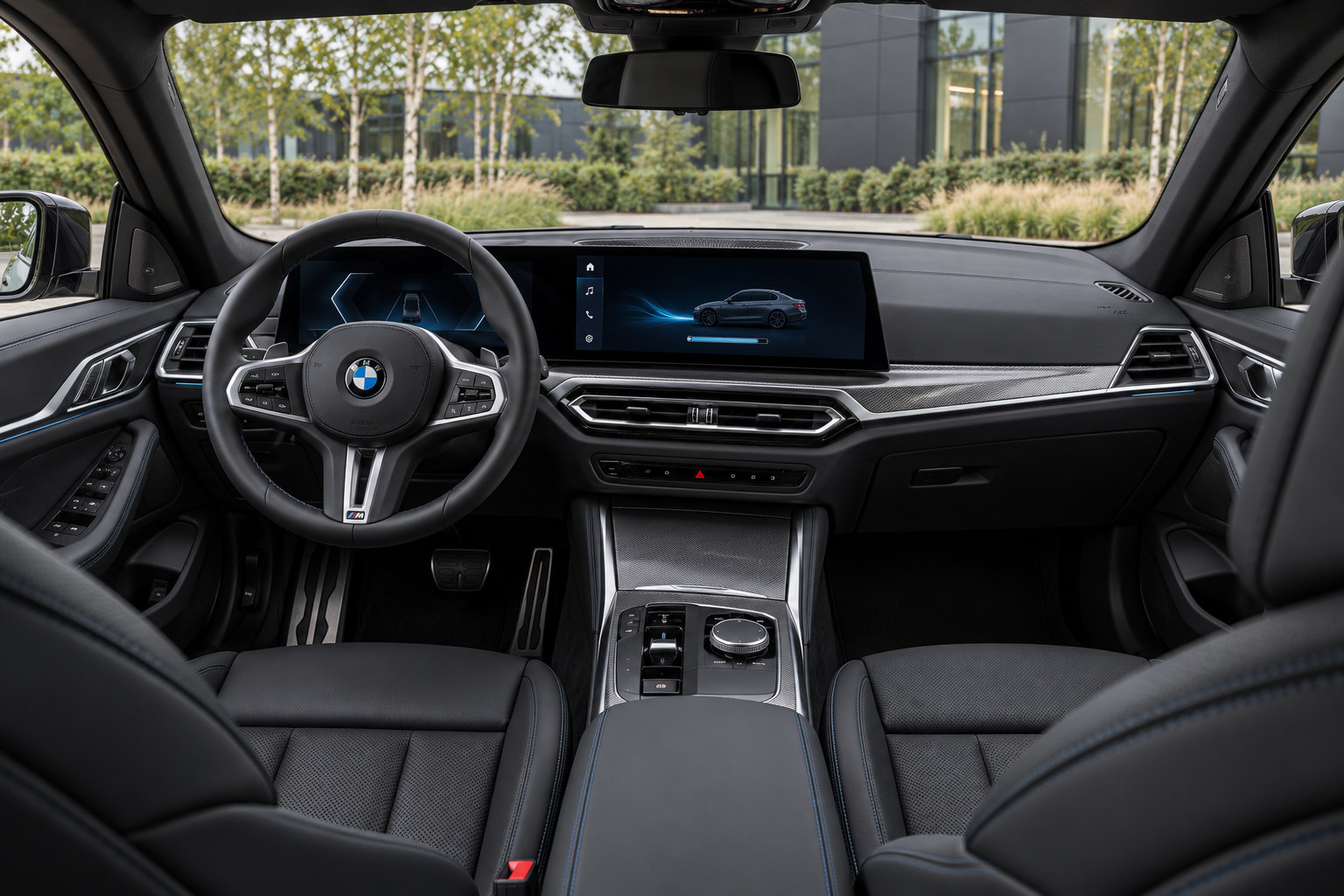 BMW i4 M50 — cockpit