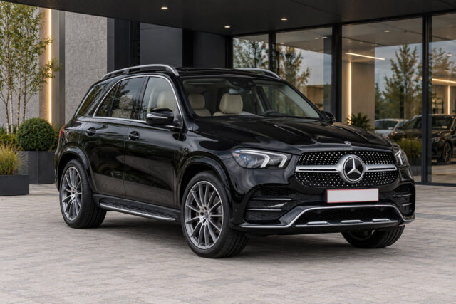 Mercedes-Benz GLE 450 4MATIC — front three-quarter view
