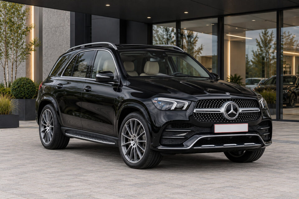 Mercedes-Benz GLE 450 4MATIC — front three-quarter view
