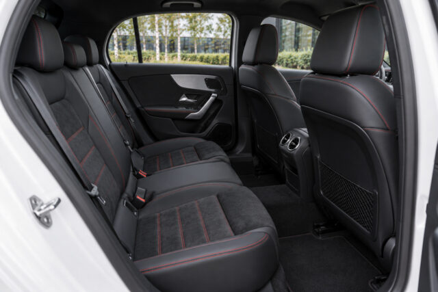 Mercedes-Benz A250e — rear seats