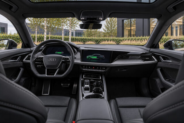 Audi e-tron GT quattro — cockpit