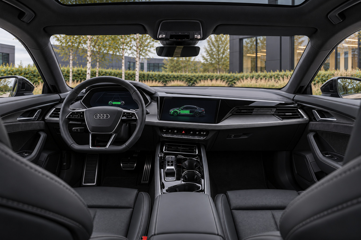 Audi e-tron GT quattro — cockpit