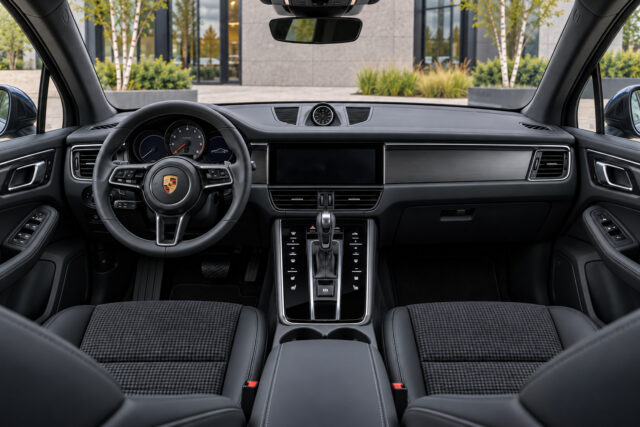 Porsche Macan T — cockpit