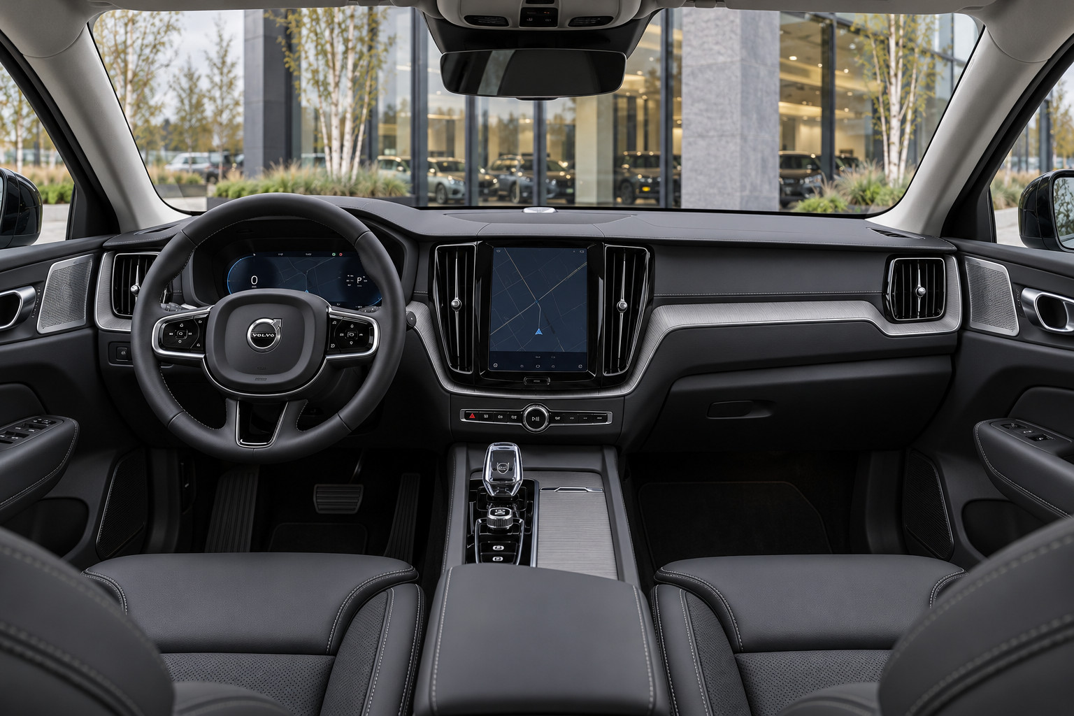 Volvo XC60 Recharge — cockpit